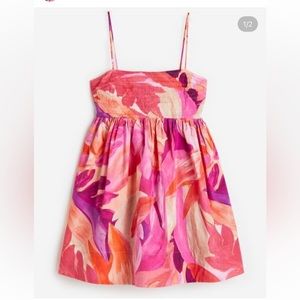H&M colorful mini dress